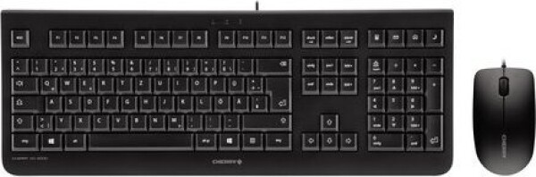 Cherry CHERRY DC 2000 klawiatura USB AZERTY Belgijski Čierny