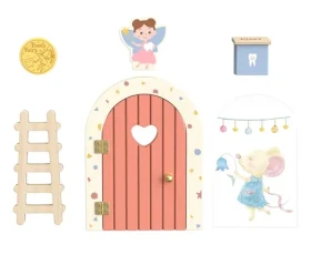 2Kids Toys Kúzelné dvierka Zúbkové víly / Drevená súprava / FSC / od 3 rokov (2D98299)
