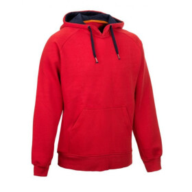 Select William Hoody Mikina kapucňou T26-02113 červená