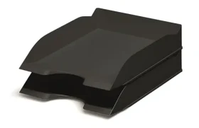 Durable odkladač na dokumenty ECO čierny / Odkladač na dokumenty / A4-C4 / Recyklovaný plast / 253 x 63 x 337 mm (775601)
