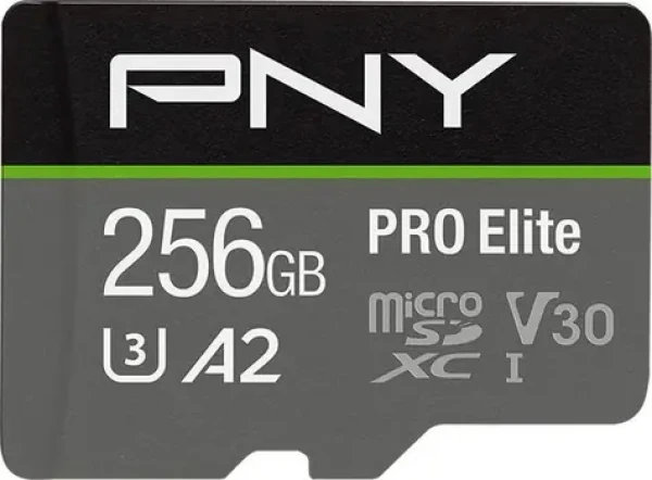 PNY PRE Elite microSDXC 256 GB / Pamäťová karta / Class 10 / UHS-I / U3 / A2 / V30 (P-SDU256V32100PRO-GE)