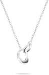 Tamaris Pôvabný oceľový náhrdelník Organic Shapes TJ-0615-N-45