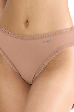 SLOGGI GO CRUSH NOHAVIČKY S VYSOKOU NOHOU 3PACK BEIGE Béžová M