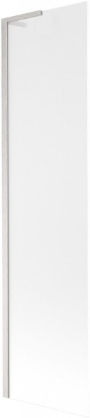 MEXEN/S - Next L vaňová zástena FIX 50 x 150, dekor, nikel kartáčovaná 895-050-000-03-30-97