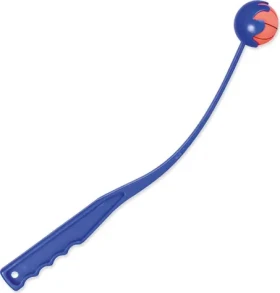 TRIXIE Katapult s gumovou loptičkou / Hračka pre psov / Aport / 60 cm / Plast