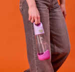 B.box Fľaša na pitie so slamkou 600 ml - sugar plum EUR
