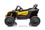 Mamido Elektrické autíčko Buggy Maverick Can-Am 4x200W 24V žlté