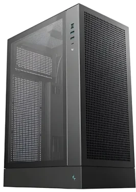 DEEPCOOL CH170 PLUS čierna / Počítačová skriňa / Midi Tower / mATX / tvrdené sklo / USB-C 3.2 Gen2 (R-CH170-BKNGM0-G)