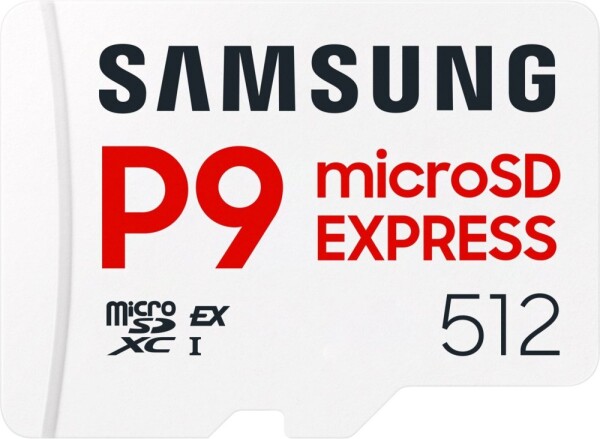 Samsung SD MicroSD Card 512GB P9 Express retail