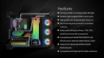 Raijintek Raijintek ANTILA PURE R240A Ausgleichsbehälter, 262,5mm, ARGB - schwarz