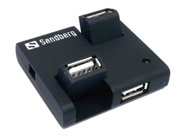 Sandberg USB HUB 4x USB 2.0 čierna (133-67)