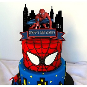 Vpredu do torty Spiderman - Cakesicq - Cakesicq