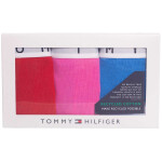 Tommy Hilfiger 3Pack tangá nohavičky UW0UW025210RZ Červená/ružová/modrá