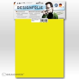 Oracover 80-035-B dizajnová fólie Easyplot (d x š) 300 mm x 208 mm transparentná žltá (fluorescenčná); 80-035-B
