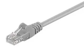 Goobay 68377 CAT 5e patch kábel U/UTP 5 m sivá (4040849683770)