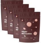 Vilgain Mini Cookies BIO – 4× mandle s horkou čokoládou 100 g