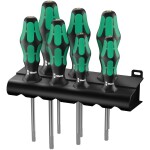 WERA 367/7 TORX HF Kraftform Plus screwdr. set w. holding fu.