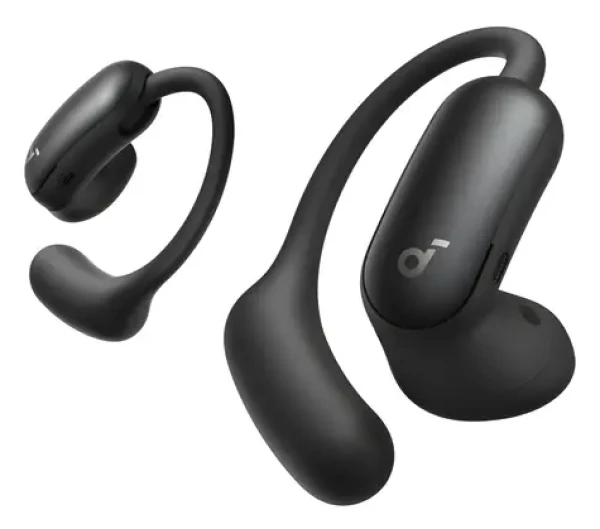 Anker Soundcore AeroFit 2 Pre čierna / Bezdrôtové slúchadlá / open-ear + ANC / BT 6.1 / LDAC / IP55 (A3875G11)