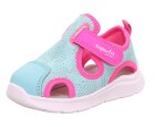 Dievčenské sandále WAVE Light green/Pink Superfit 1-000481-7510 green - 25