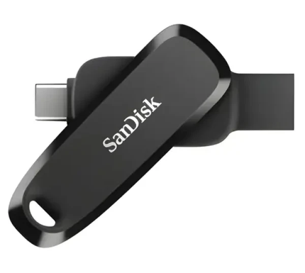 SanDisk Phone Drive 128 GB čierna / Flash disk / USB-C + USB-A / USB 3.2 Gen 1 / čítanie 100 MB/s (SDDDC6-128G-G46)