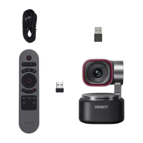 OBSBOT Tiny 3 Lite 4K Remote Combo / webkamera / gimbal / 4K@30fps / FullHD@120fps / USB-C / Mikrofón (OWB-2410-CE (R))