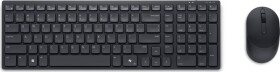 Dell Dell | Silent Keyboard and Mouse | KM555 | Keyboard and Mouse Set | Wireless | Russian (QWERTY) | Black | 2.4 GHz, Bluetooth 5.1 | Wireless connection