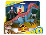 Jurassic World sada Imaginext figúrky Therizinosaurus a Owen