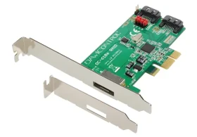 Dawicontrol DC-610e / Radič / PCIe 2.0 x1 / 2x SATA III 6 Gb/s / RAID (DC-610e RAID Retail)