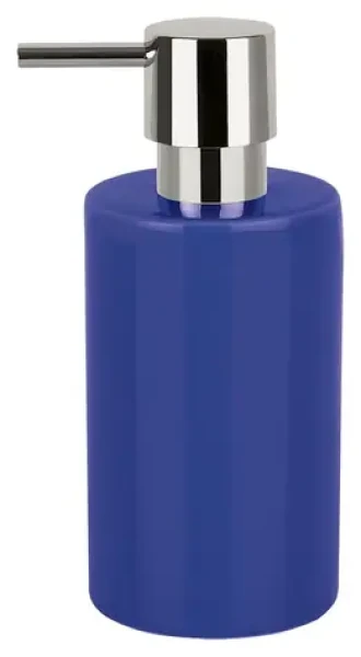 Spirella TUBE dávkovač mydla modrý / keramika / 300 ml