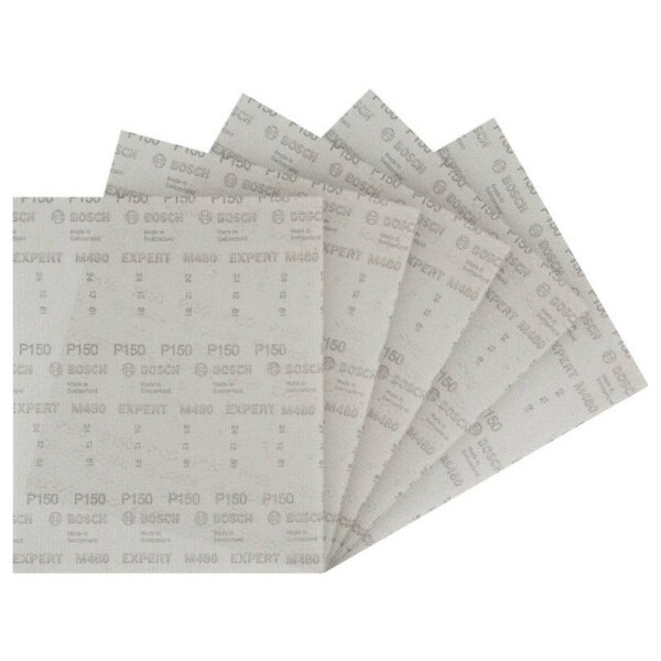 Bosch Accessories 2608902506 2608902506 brúsna sieť pre orbitálnu brúsku Zrnitosť 150 5 ks; 2608902506