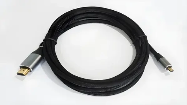 TB Touch Micro HDMI-HDMI v2.1 čierna / Prepojovací kábel / HDMI - MicroHDMI / 8K / 2 m (AKTBXVH21MICRO2)