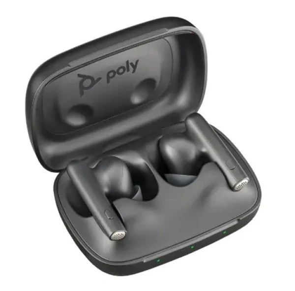 Poly Voyager Free 60 UC čierna / bezdrôtové slúchadlá do uší / mikrofón / BT 5.3 / USB-C / IP54 / ANC (220756-02)