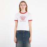 Tričko Sporty & Rich California Emblem Ringer Tee White/ Ruby XS