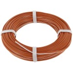 Econ connect ZKL05WSOR20 opletenie / lanko 2 x 0.5 mm² biela, oranžová 20 m; ZKL05WSOR20