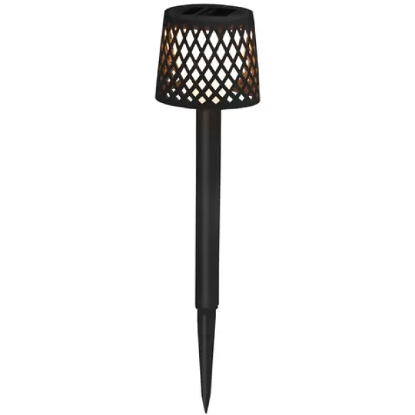 New Garden Gretita čierna 4ks / Záhradné solárne svetlo / LED / 2 lm / NiMH / IP44 (LUMGRT039NXSLNW)