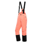 Dětské lyžařské kalhoty s membránou ptx ALPINE PRO FELERO neon salmon 104-110