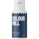 Olejová farba 20 ml vysoko koncentrovaná midnight - colour mill - colour mill