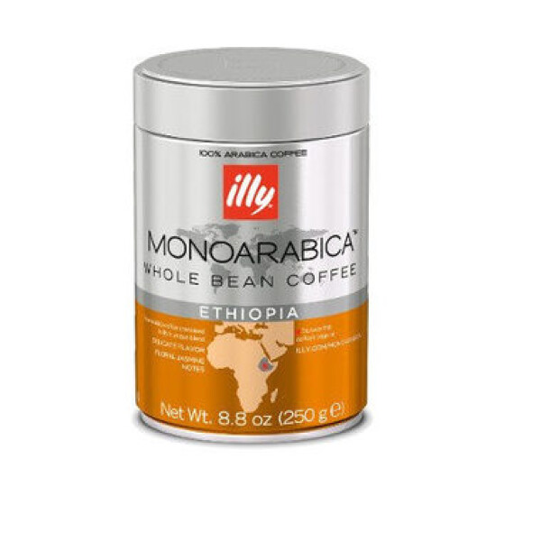 Illy Monoarabica Etiopia 250 g/ Zrnková káva / 100% Arabica / Plechovka (KAWILYKIR0009)