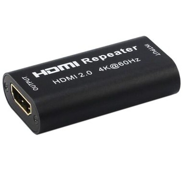 PremiumCord HDMI repeater čierna / 4Kx2K @ 60Hz / až do 40m (khrep06)