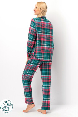 DÁMSKE PYŽAMO LNS 419 B25 2XL-4XL MULTIKOLOR 2XL