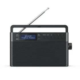 Sencor SRD 7810 čierna / Prenosné rádio / DAB+ / FM / Bluetooth / USB-C (8590669401376)
