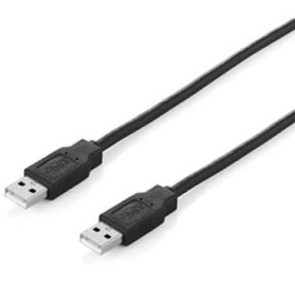 EQuip USB 2.0 Cable A-gt;A 5,0 m M/M, black (128872)