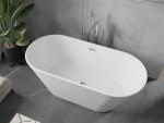 MEXEN - Flavia voľne stojaca vaňa 160x80cm biela 54031608000
