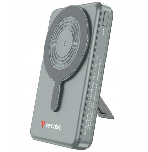Verbatim Charge´n´Go Power Bank 2C & Display 10000mAh grey