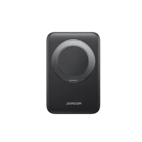 Joyroom JR-PBM12 čierna / Powerbanka / 10000mAh / 22.5W / 1x USB-A + 1x USB-C + bezdrôtové nabíjanie / stojanček (6956116740320)