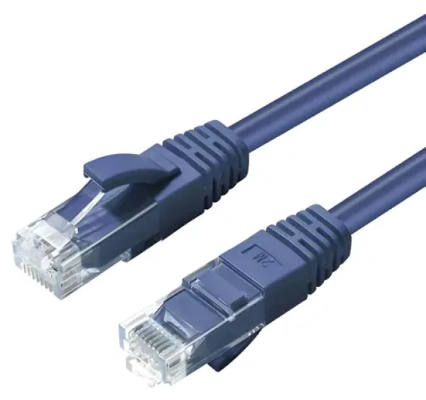 MicroConnect CAT5e U/UTP 0,3 m modrá / Sieťový kábel / RJ-45 / PVC (UTP5003B)