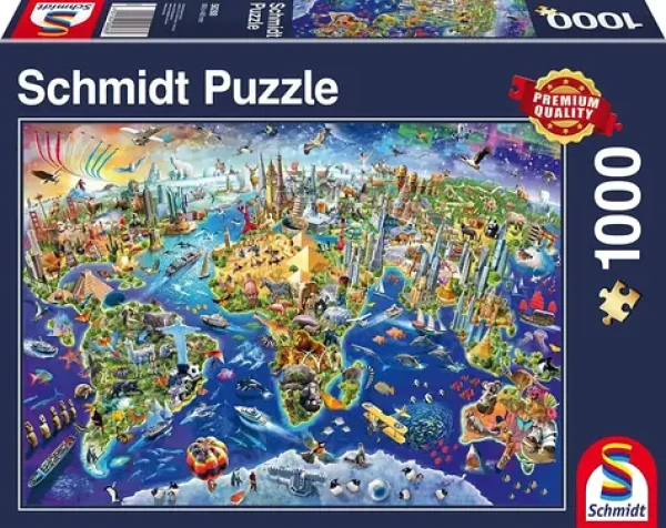 Schmidt Puzzle Objavuj svet