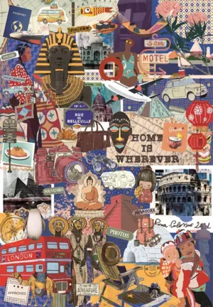 Clementoni 37072 Puzzle More is More: Cestovanie a Kultúra 1000 dielikov