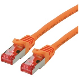Roline 21.15.2673 RJ45 sieťové káble, prepojovacie káble CAT 6 S/FTP 3.00 m oranžová dvojžilový tienený, bez halogénov, samozhášavý 1 ks; 21.15.2673