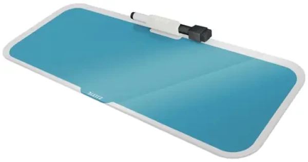 Leitz Cosy pokojná modrá / Tabuľka na písanie / sklo / 150 × 380 × 60 mm (52690061)